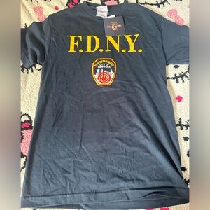 Navy FDNY Tee